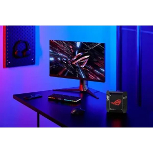 Бездротовий маршрутизатор Asus ROG Rapture Gaming Mesh System GT6 (2PK black) (AX10000, 1x2.5G WAN, 3xGE LAN, 1xUSB 3.2 Gen 1 x 1, 9 внутрішніх антен), GT6(B-2-PK) UA