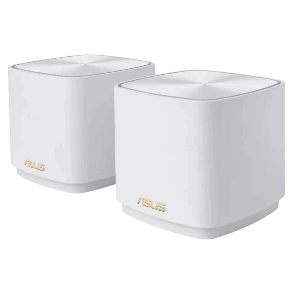 Wi-Fi Mesh система Asus ZenWiFi XD4 Plus 2pk White (90IG07M0-MO3C20) (AX1800, 1xGE WAN/LAN, 1xGE LAN, AiMesh, 2 внутренние антенны) UA