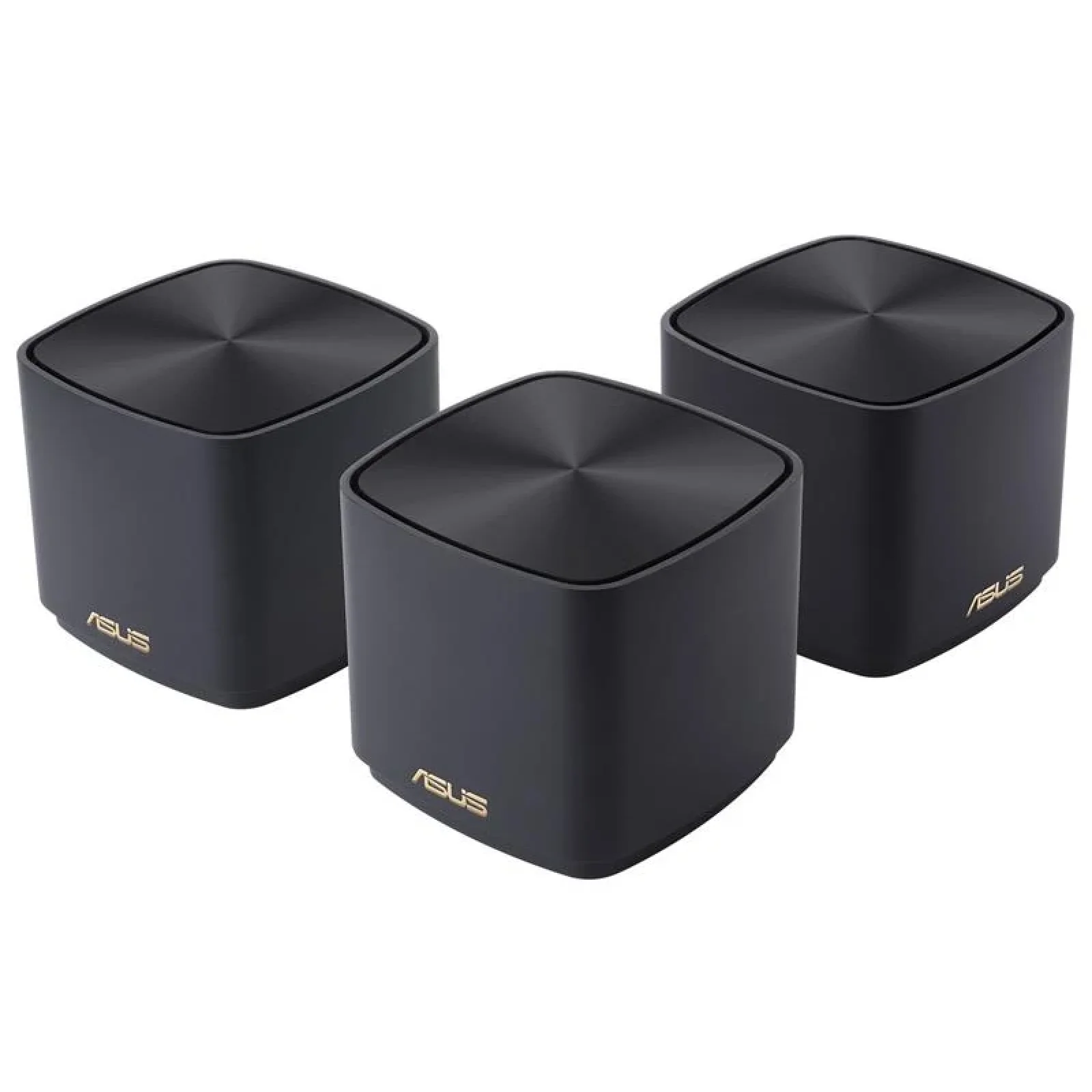 Wi-Fi Mesh система Asus ZenWiFi XD4 Plus 3pk Black (90IG07M0-MO3C50) (AX1800, 1xGE WAN/LAN, 1xGE LAN, AiMesh, 2 внутренние антенны) UA