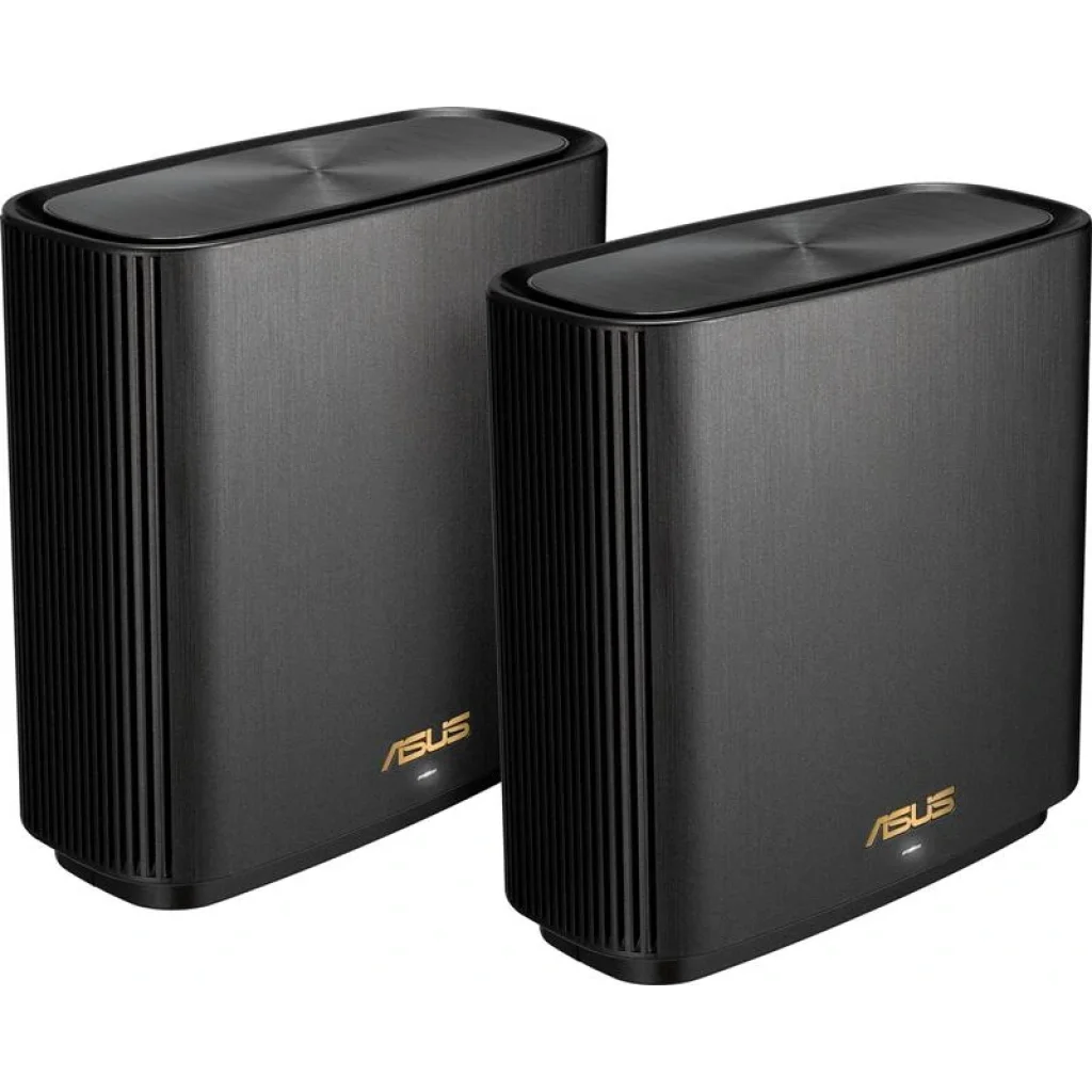 Wi-Fi Mesh система Asus ZenWiFi XT9 Black 2pk (90IG0740-MO3B30) (AX7800, 1x2.5GE WAN, 3xGE LAN, 1xUSB 3.2 Gen 1, AiMesh, AiProtection, 6 внутренних антенн) UA