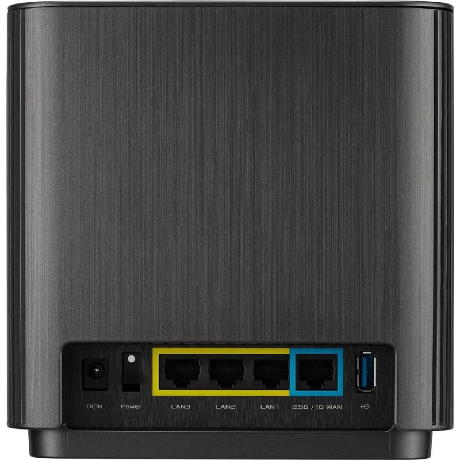 Wi-Fi Mesh система Asus ZenWiFi XT9 Black 2pk (90IG0740-MO3B30) (AX7800, 1x2.5GE WAN, 3xGE LAN, 1xUSB 3.2 Gen 1, AiMesh, AiProtection, 6 внутренних антенн) UA