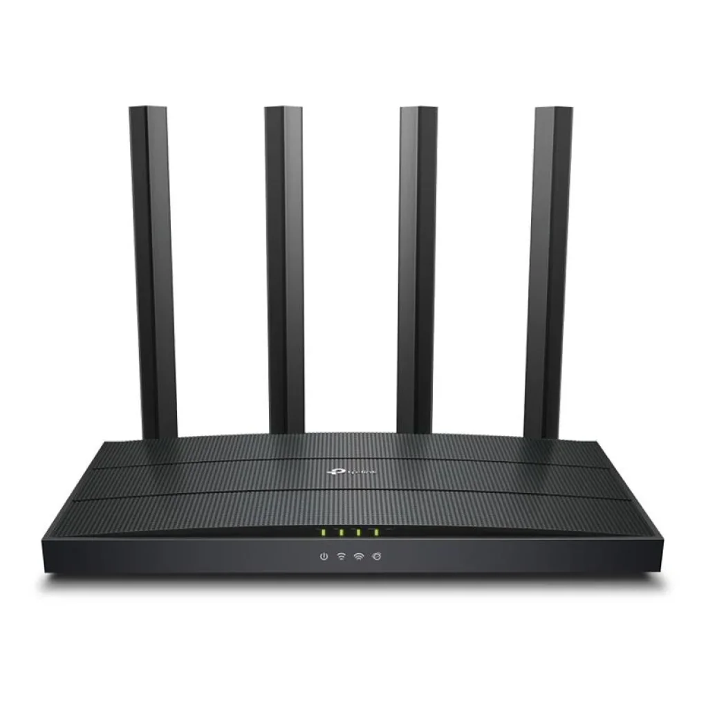 Беспроводной маршрутизатор TP-Link Archer AX12 (AX1500, Wi-Fi 6, 1хGE WAN, 3хGE LAN, MU-MIMO, Beamforming, OFDMA, 1024QAM, 4 антенны внешних) UA