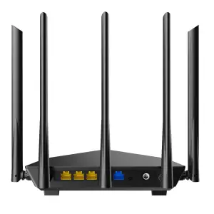 Бездротовий маршрутизатор Tenda RX1 Pro Black (AX1500, 1xFE WAN, 3xFE LAN, 5*6dBi зовнішні антени) UA