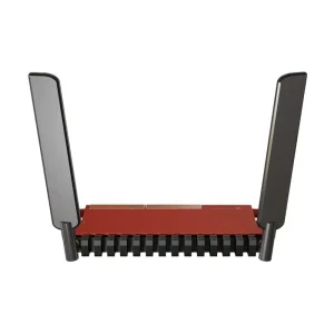 Беспроводной маршрутизатор MikroTik L009UiGS-2HaxD-IN (AX600, WiFi6, 8xGE, 1xSFP, 1xUSB 3.0, поддержка 3G/4G, POE in/out, 2 внеш.антенны - 4 dBi) UA
