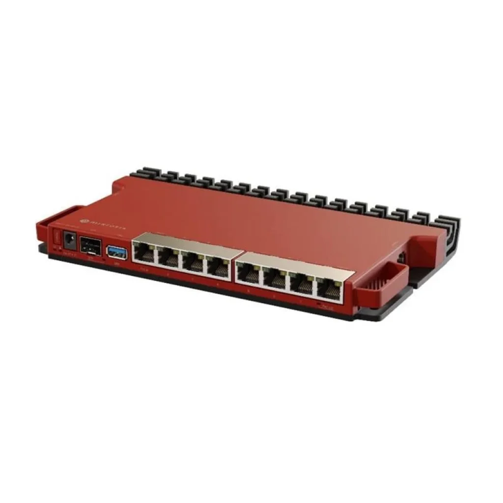 Маршрутизатор MikroTik L009UiGS-RM (8xGE, 1xSFP, 1xUSB 3.0, поддержка 3G/4G, POE in/out) UA