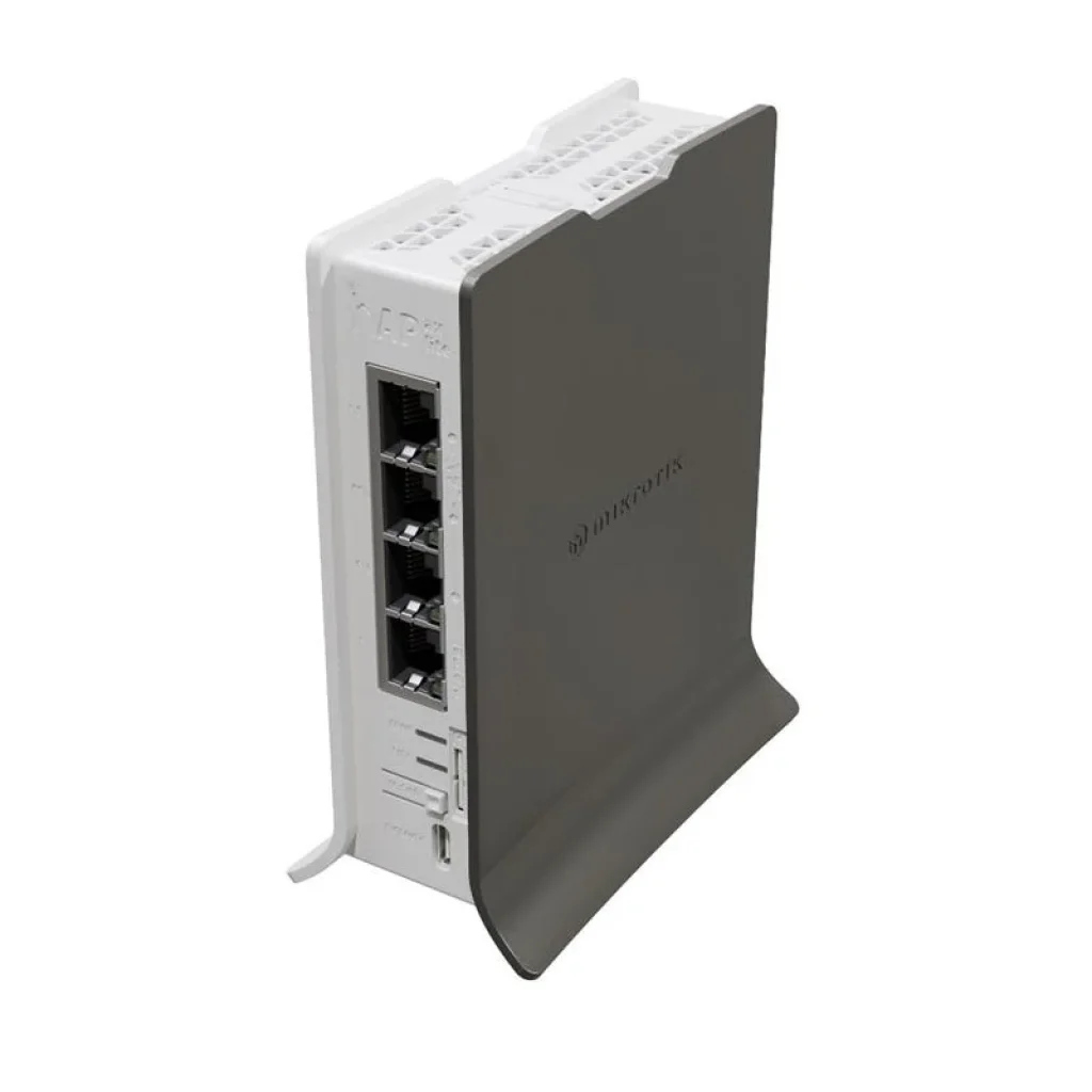 Беспроводной маршрутизатор MikroTik hAP AX lite LTE6 (L41G-2axD&FG621-EA) (AX600, wifi6-2,4Ghz, 1xGE WAN, 3xGE LAN, 1xmicroSIM, LTE cat6) UA