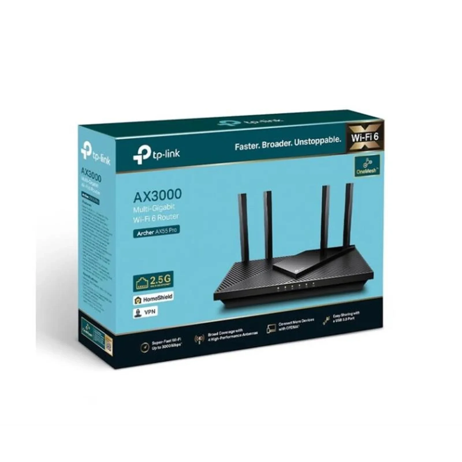 Бездротовий маршрутизатор TP-Link Archer AX55 Pro UA