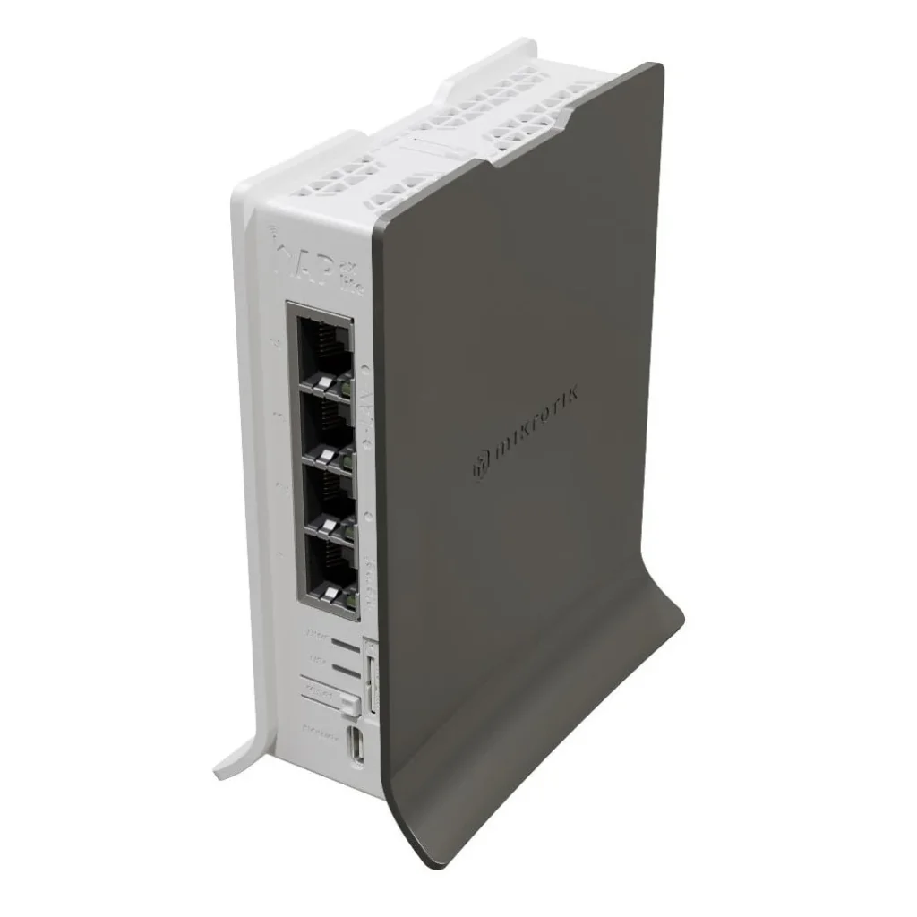 Беспроводной маршрутизатор MikroTik hAP AX lite LTE6 (L41G-2axD&FG621-EA) (AX600, wifi6-2,4Ghz, 1xGE WAN, 3xGE LAN, 1xmicroSIM, LTE cat6) UA