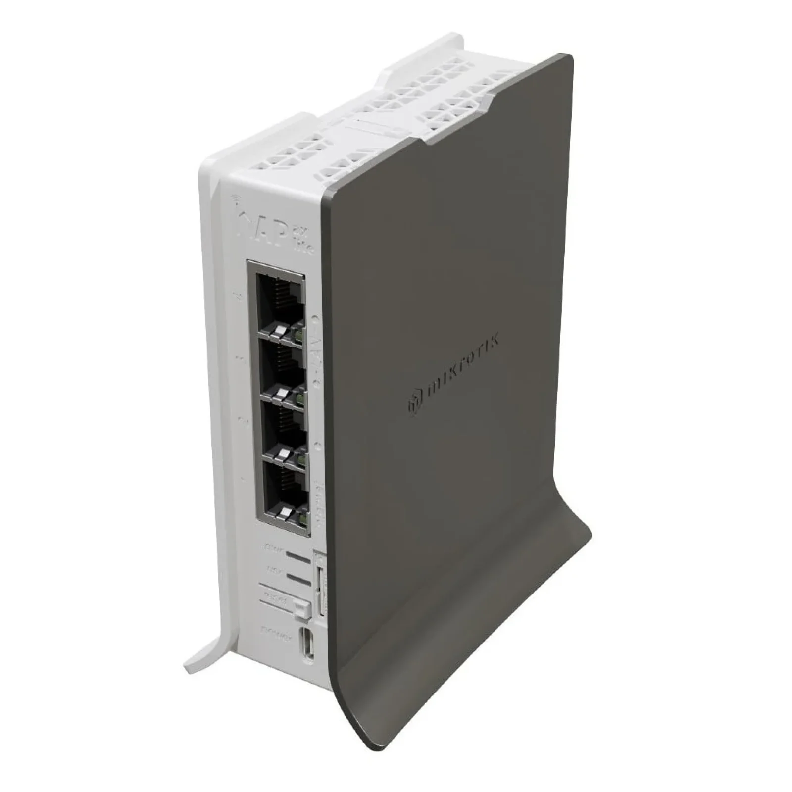 Бездротовий маршрутизатор MikroTik hAP AX lite LTE6 (L41G-2axD&FG621-EA) (AX600, wifi6-2,4Ghz, 1xGE WAN, 3xGE LAN, 1xmicroSIM, LTE cat6) UA