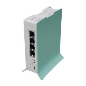 Беспроводной маршрутизатор MikroTik hAP AX lite (L41G-2axD) (AX600, wifi6-2,4Ghz, 1xGE, 3xGE, DC type-C 5V/2.4A, 4,3dBi) UA