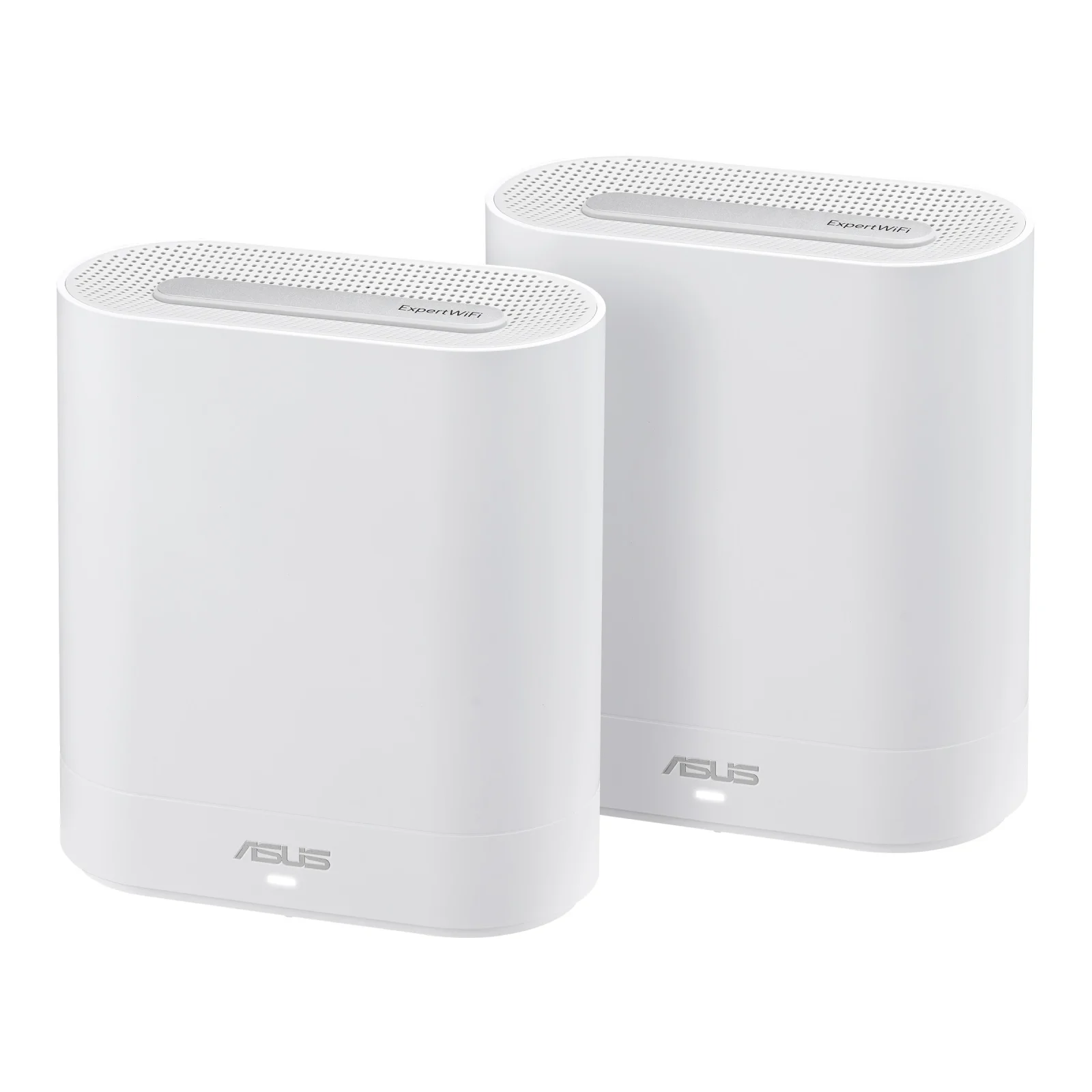 Wi-Fi Mesh система Asus ExpertWiFi EBM68 2pk White (90IG07V0-MO3A40) (AX7800, 1x2.5GE WAN, 3xGE LAN, 1xUSB 3.2 Gen 1, 6 внутрішніх антен) UA