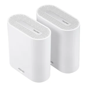 Wi-Fi Mesh система Asus ExpertWiFi EBM68 2pk White (90IG07V0-MO3A40) (AX7800, 1x2.5GE WAN, 3xGE LAN, 1xUSB 3.2 Gen 1, 6 внутрішніх антен) UA