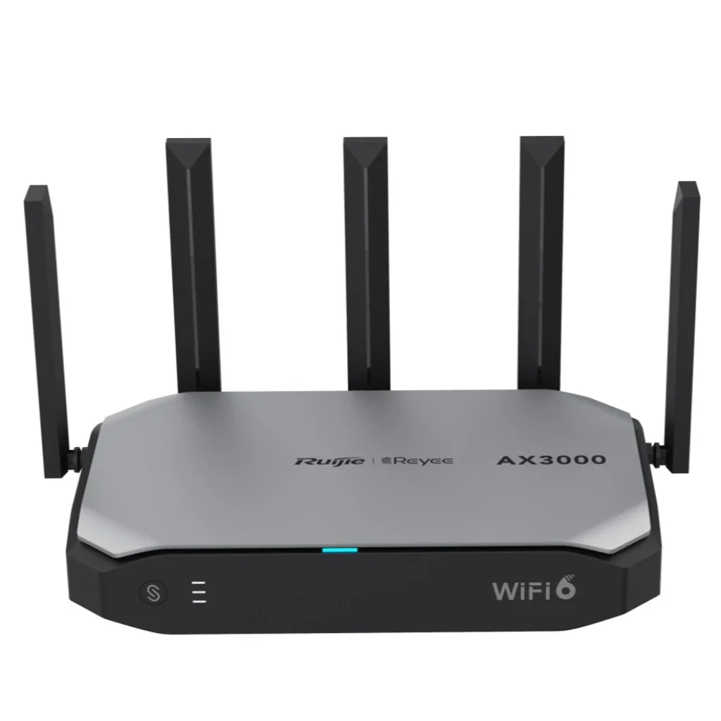 Беспроводной маршрутизатор Ruijie Reyee RG-EG105GW-X (AX3000, 1xGE WAN, 3xGE WAN/LAN, 1xGE LAN, VPN, Ruijie cloud, 5 антенн) UA