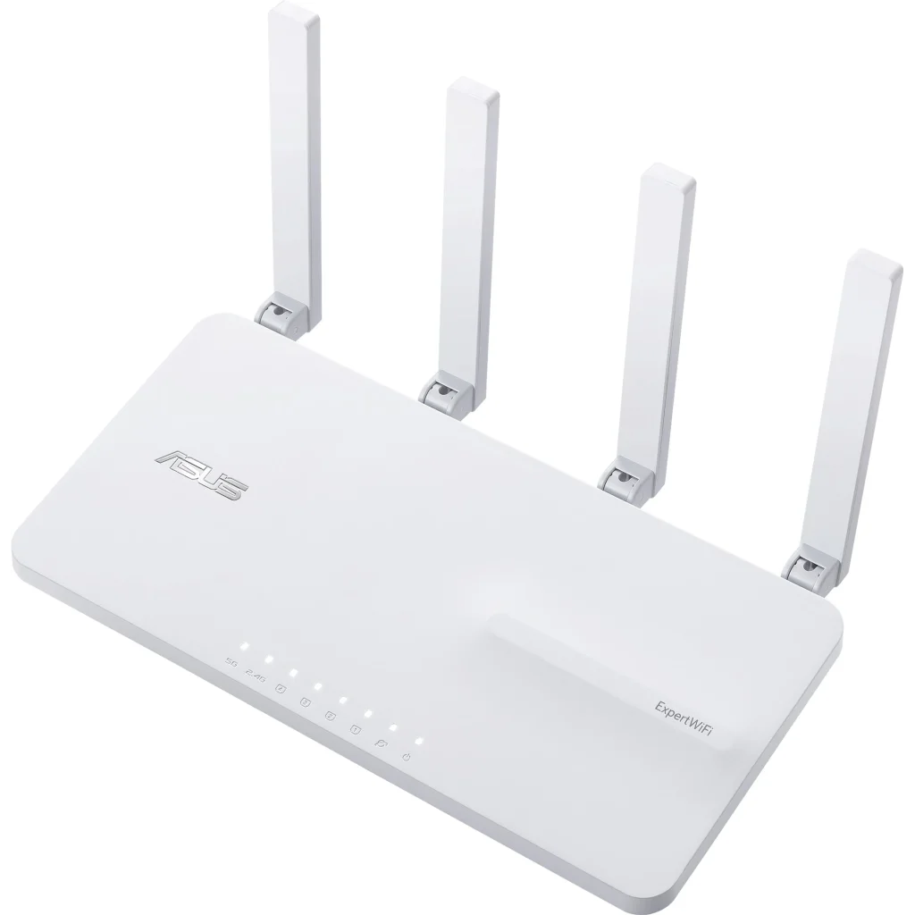 Бездротовий маршрутизатор Asus ExpertWiFi EBR63 (90IG0870-MO3C00) (AX3000, 1xGE WAN, 4xGE LAN, 1xUSB 3.2 Gen 1, 1xUSB2.0, 4 зовнішні антени) UA