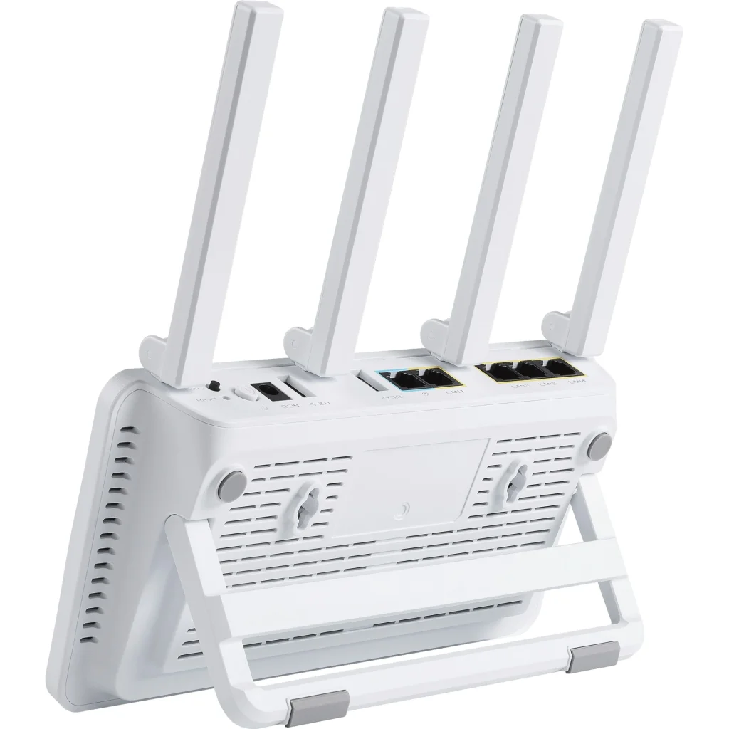Бездротовий маршрутизатор Asus ExpertWiFi EBR63 (90IG0870-MO3C00) (AX3000, 1xGE WAN, 4xGE LAN, 1xUSB 3.2 Gen 1, 1xUSB2.0, 4 зовнішні антени) UA