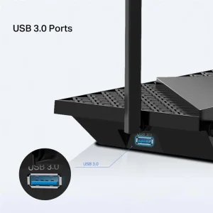 Бездротовий маршрутизатор TP-Link Archer AX72 Pro (AX5400 Wi-Fi6, 1x2.5GE WAN/LAN, 1xGE WAN/LAN, 3xGE LAN 1xUSB 3.0, MU-MIMO, OFDMA, DFS) UA