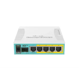 Маршрутизатор MikroTik RouterBOARD RB960PGS hEX PoE (800MHz/128Mb, 1xUSB, 5х1000Мбит, Passive PoE) UA