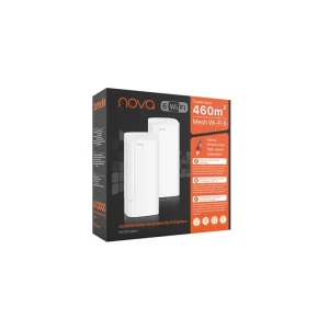 WiFi Mesh система Tenda MX12 (MX12-KIT-2) (AX3000, Wi-Fi EasyMesh, 1xGE WAN, 2xGE LAN, 4 антени по 3 dbi, 2-pack) UA