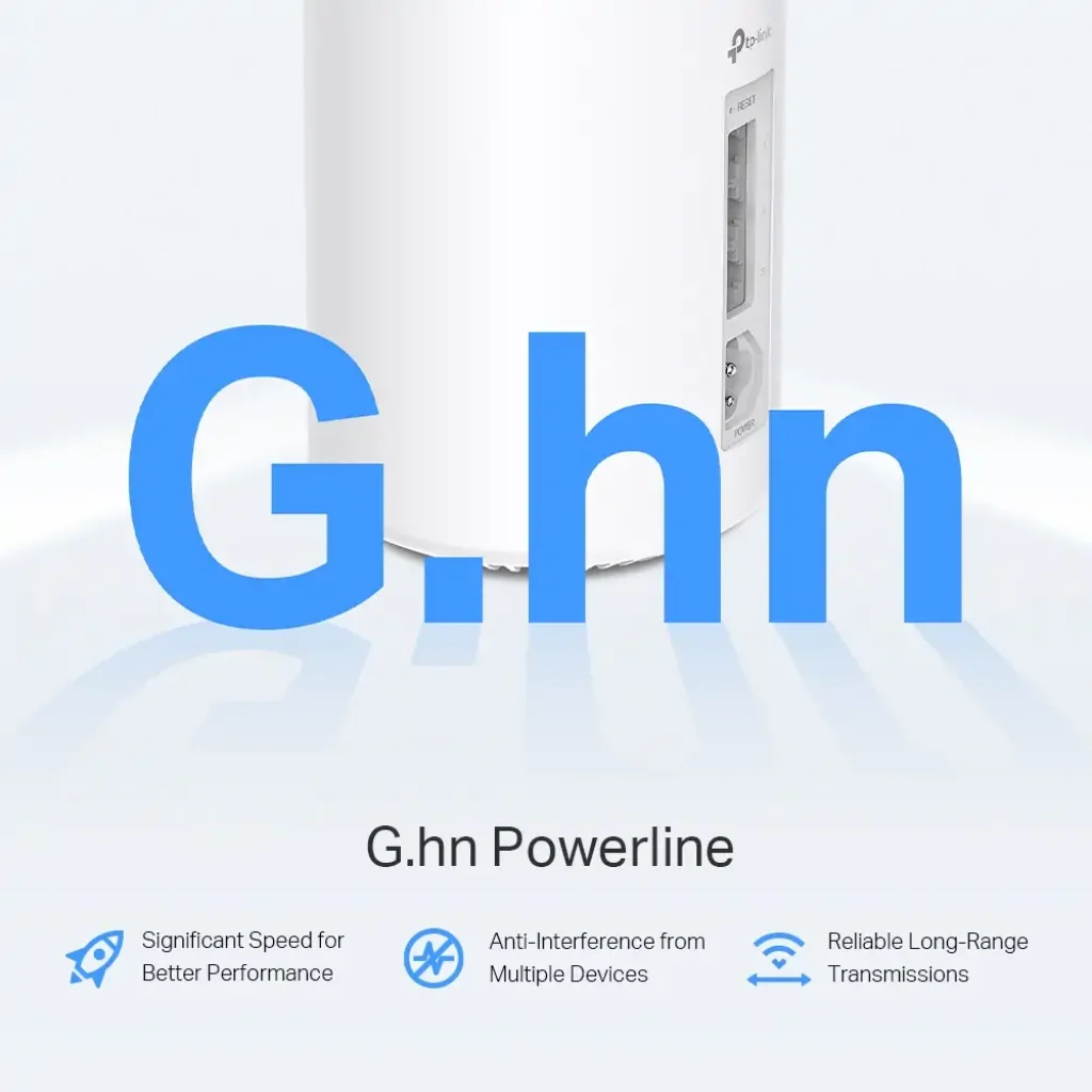 WiFi Mesh система TP-Link Deco PX50(2-pack) (AX3000, 3xGE WAN/LAN, MU-MIMO, Powerline), DECO-PX50-2-PACK UA