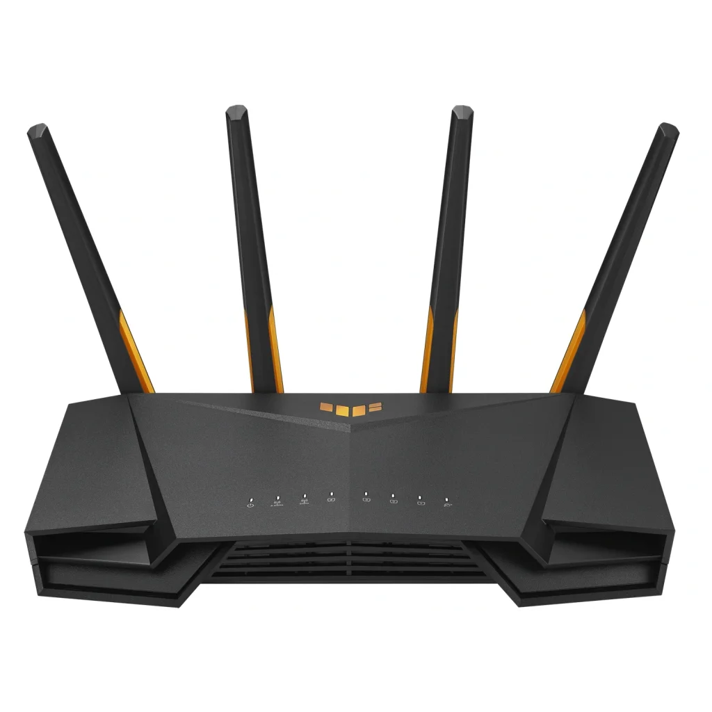 Бездротовий маршрутизатор Asus TUF Gaming AX3000 V2 (AX3000 Wi-Fi6, 1x2.5GE WAN, 4xGE LAN, 1xUSB 3.2 Gen 1, AiMesh, 4х зовнішні антени), TUF-AX3000 V2 UA