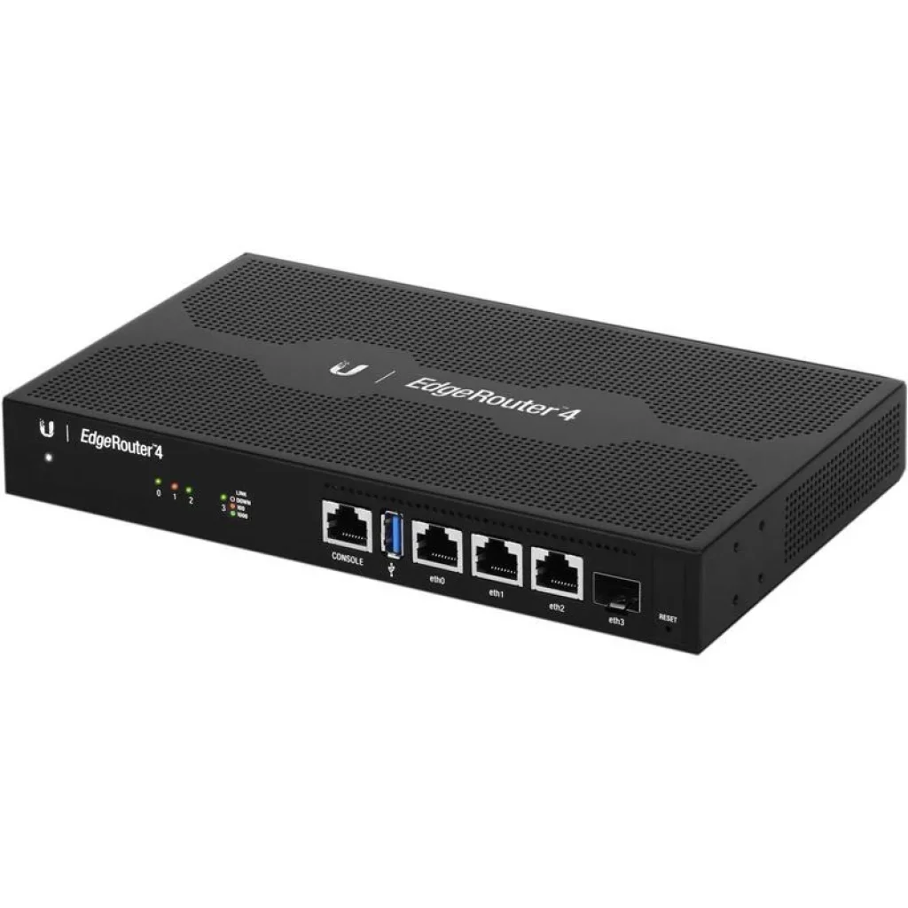 Маршрутизатор Ubiquiti EdgeRouter ER-4 (3xGE LAN, 1xSFP, 1xUSB) UA