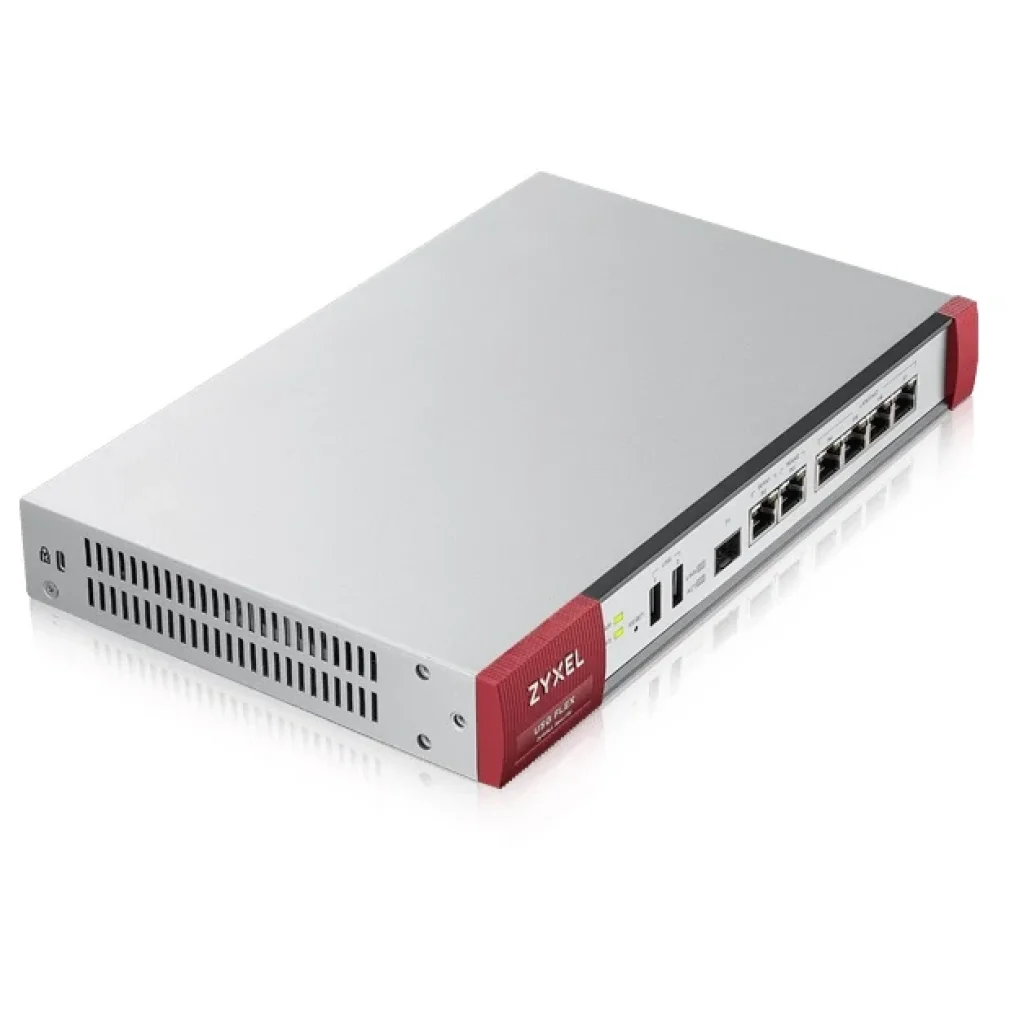 Міжмережевий екран ZYXEL ZyWALL USG FLEX 200 (USGFLEX200-EU0101F) (2xGE WAN, 4xGE LAN/DMZ, 2xUSB3.0, 1xSFP, AP Controller (8/40)) UA