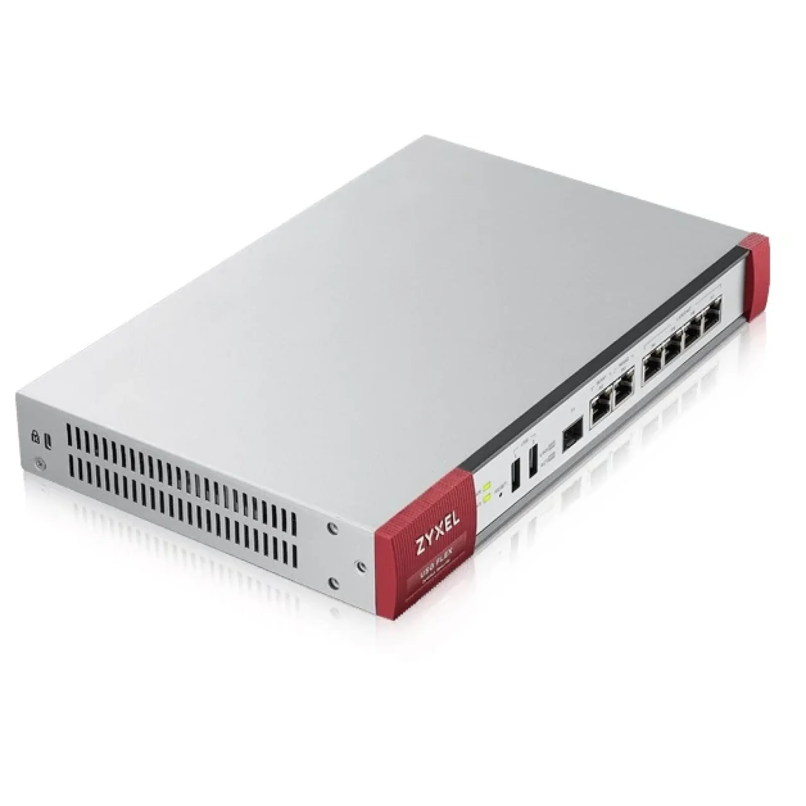 Міжмережевий екран ZYXEL ZyWALL USG FLEX 200 (USGFLEX200-EU0101F) (2xGE WAN, 4xGE LAN/DMZ, 2xUSB3.0, 1xSFP, AP Controller (8/40)) UA
