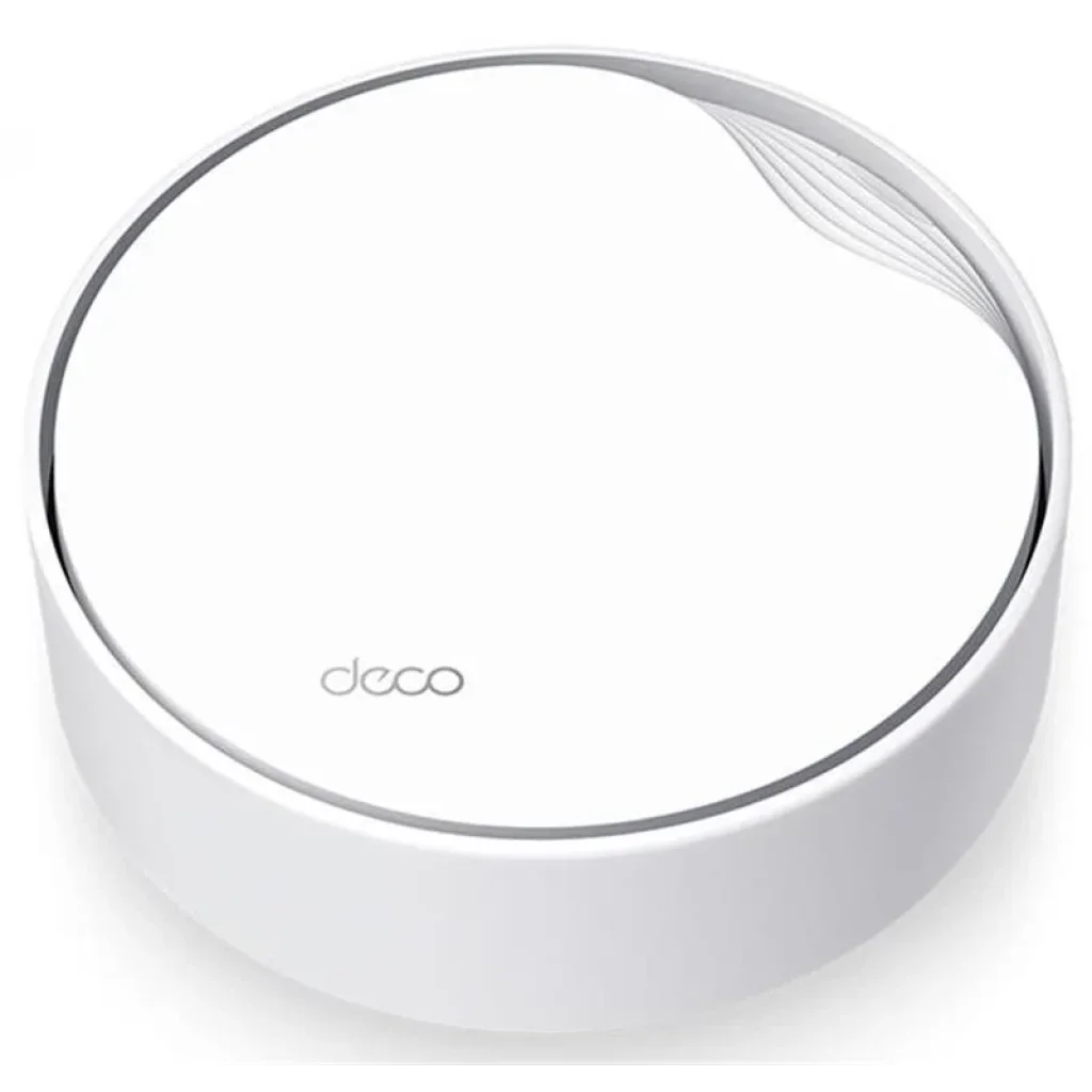 WiFi Mesh система TP-Link Deco X50 PoE (1-pack) (AX3000, 1xGE WAN/LAN,1x2.5GE WAN/LAN, MU-MIMO, OFDMA, 4 антени), DECO-X50-POE-1-PACK UA