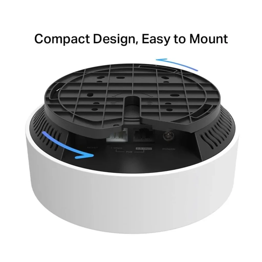 WiFi Mesh система TP-Link Deco X50 PoE (1-pack) (AX3000, 1xGE WAN/LAN,1x2.5GE WAN/LAN, MU-MIMO, OFDMA, 4 антени), DECO-X50-POE-1-PACK UA