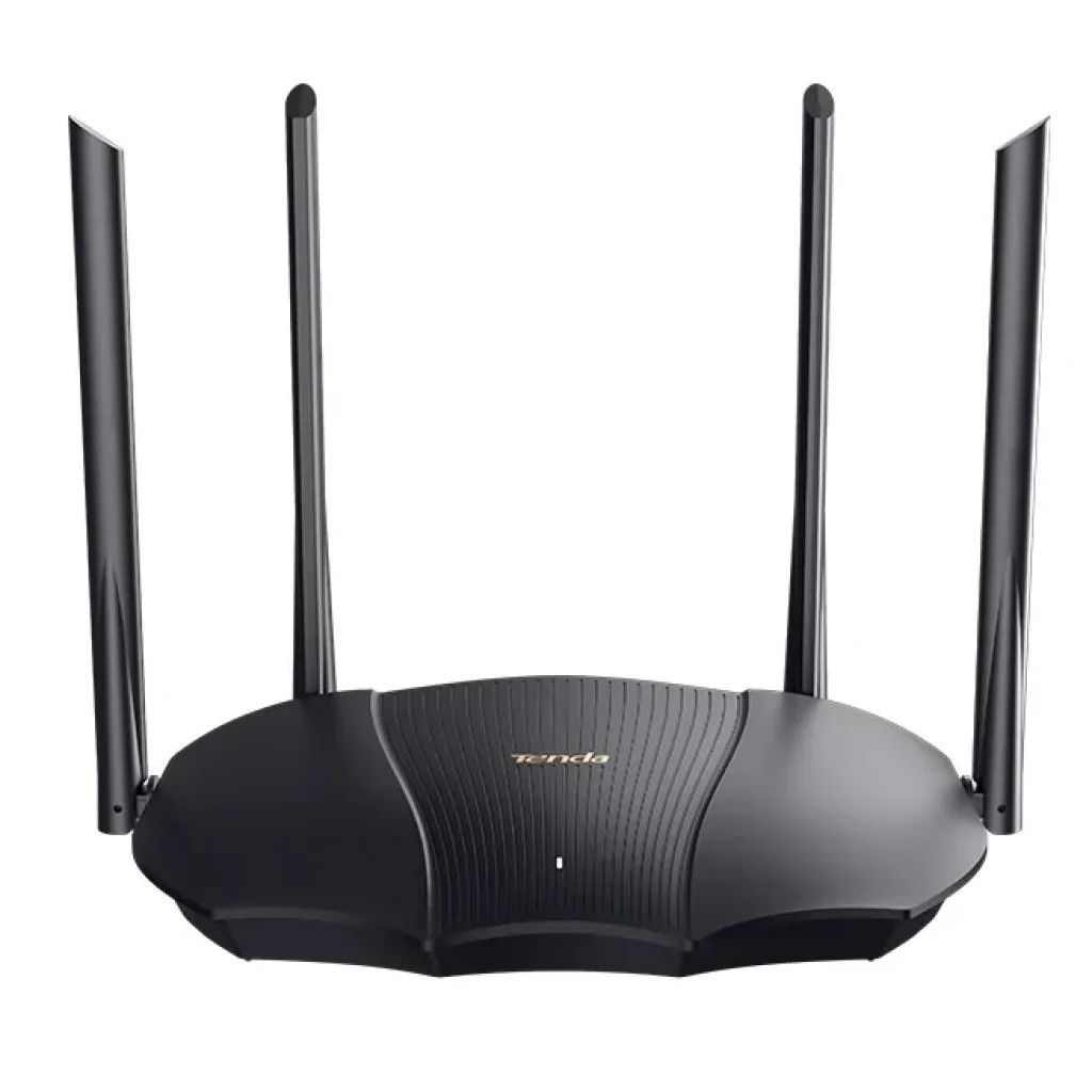 Бездротовий маршрутизатор Tenda RX12 (AX3000, 1xGE WAN, 2xGE LAN, Beamforming, MU-MIMO 4 зовнішні антени, 12V, 1A) UA