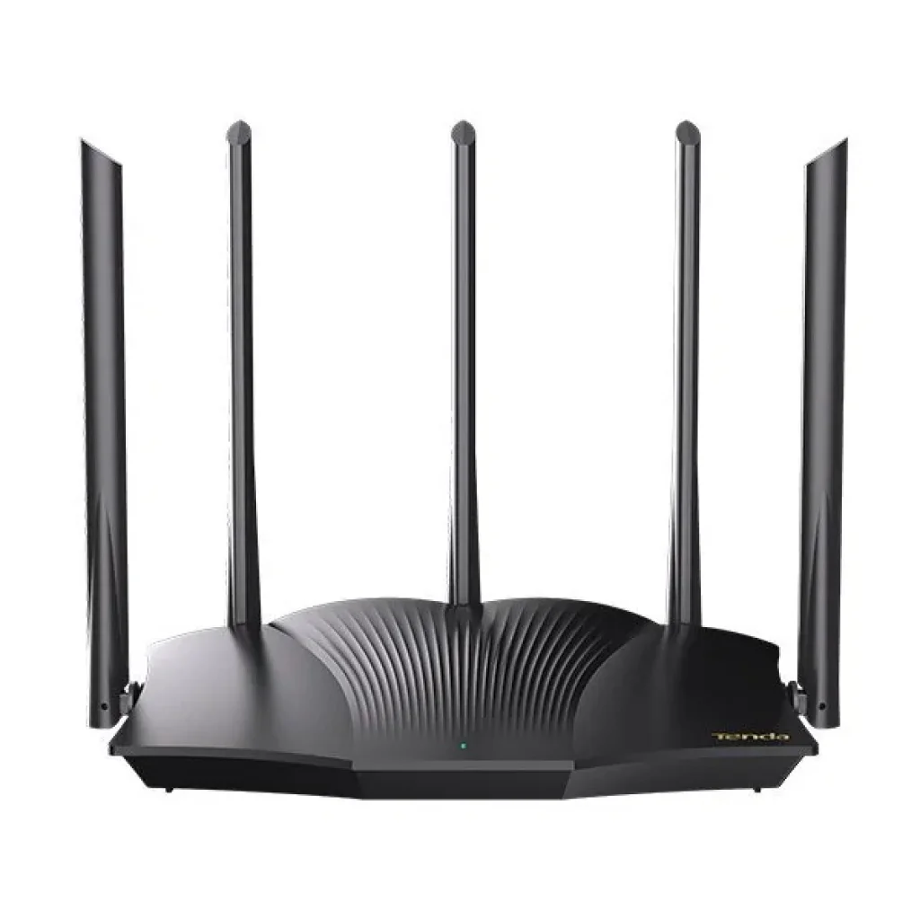 Бездротовий маршрутизатор Tenda RX12 Pro (AX3000, 1xGE WAN, 3xGE LAN, Beamforming, MU-MIMO 5 внешних антен, 12V, 1,5 A) UA