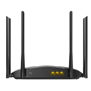 Бездротовий маршрутизатор Tenda TX12 (AX3000, 1xGE WAN, 2xGE LAN, Beamforming, MU-MIMO 4 зовнішні антени, 12V, 1A) UA