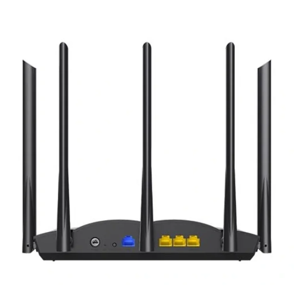 Беспроводной маршрутизатор Tenda TX12 Pro (AX3000, 1xGE WAN, 3xGE LAN, Beamforming, MU-MIMO 5 внешних антен, 12V, 1,5 A) UA