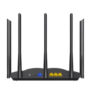 Беспроводной маршрутизатор Tenda TX12 Pro (AX3000, 1xGE WAN, 3xGE LAN, Beamforming, MU-MIMO 5 внешних антен, 12V, 1,5 A) UA