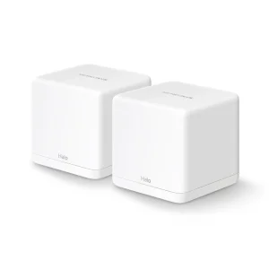 Бездротовий маршрутизатор Mercusys Halo H30G(2-pack) (AC1300, 2хGE WAN/LAN, Beamforming, MESH, 2-pack) UA
