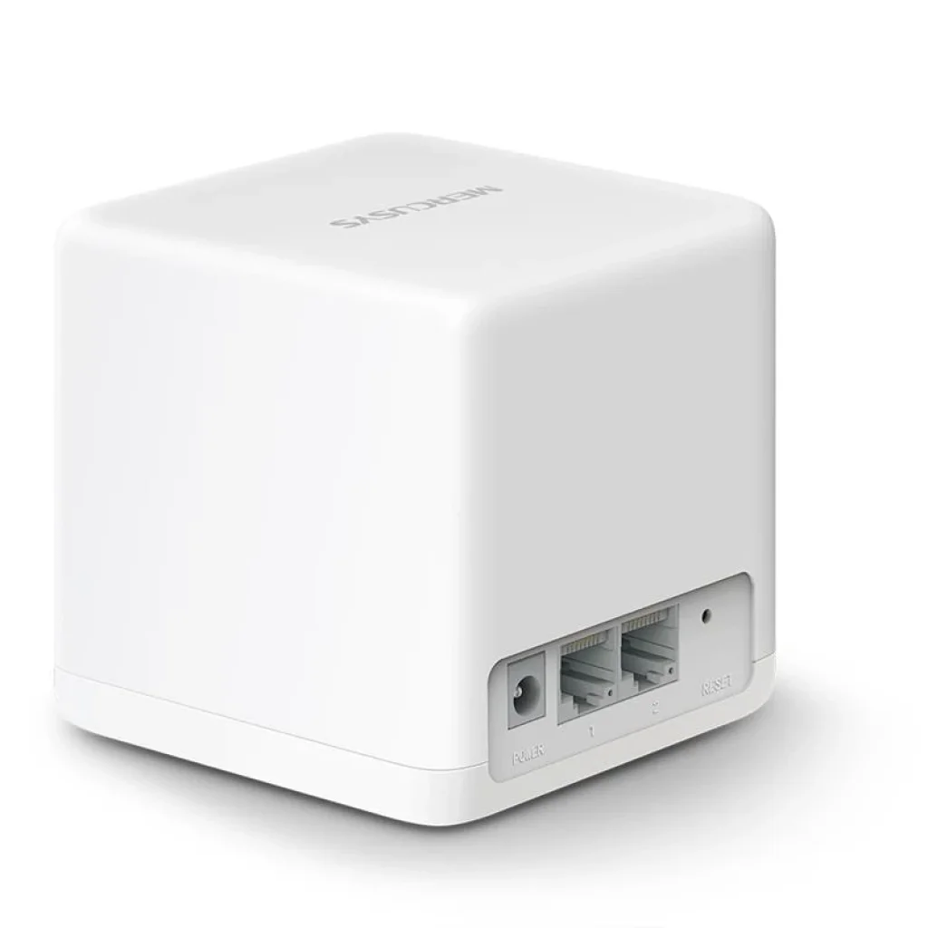 Бездротовий маршрутизатор Mercusys Halo H30G(2-pack) (AC1300, 2хGE WAN/LAN, Beamforming, MESH, 2-pack) UA