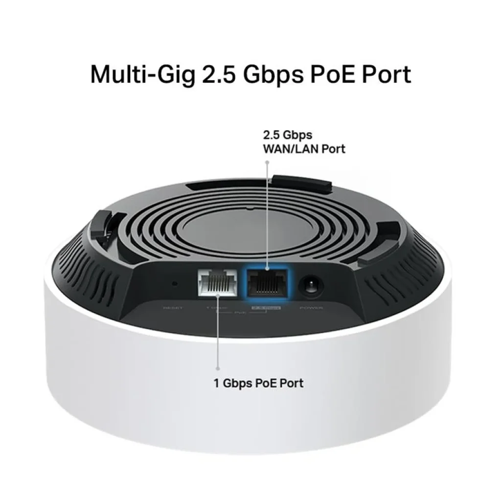 WiFi Mesh система TP-Link Deco X50-PoE 1pack (AX3000, 1x2.5 GE WAN/LAN, 1xGE WAN/LAN), Deco X50-PoE(1-pack) UA