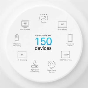 WiFi Mesh система TP-Link Deco X50-PoE 1pack (AX3000, 1x2.5 GE WAN/LAN, 1xGE WAN/LAN), Deco X50-PoE(1-pack) UA
