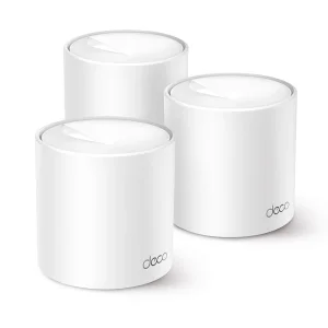 WiFi Mesh система TP-Link Deco X10 (3-pack) (AX1500 1xGE LAN 1xGE WAN MU-MIMO OFDMA MESH) UA