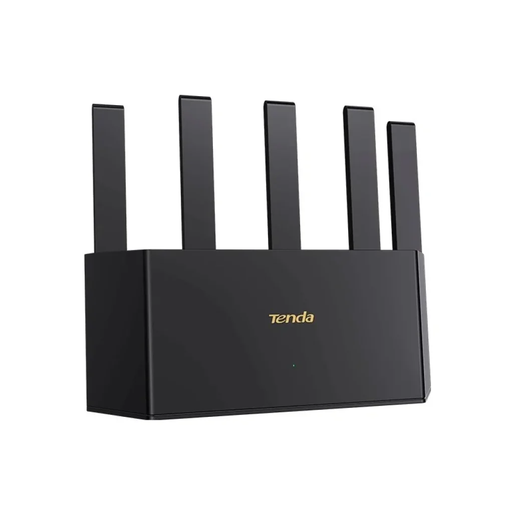 Беспроводной маршрутизатор Tenda TX2L Pro (AX1500, 1xGE WAN, 3xGE LAN, Beamforming, MU-MIMO 5 внешних антен, 12V, 1 A) UA