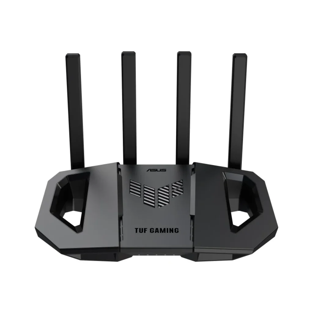 Бездротовий маршрутизатор Asus TUF Gaming BE3600 (TUF-BE3600) (90IG0900-MO9C00) (WiFi7, BE 3600, Broadcom SoC, 1x2.5GE WAN, 4xGE LAN, USB 3.2, AiMesh) UA