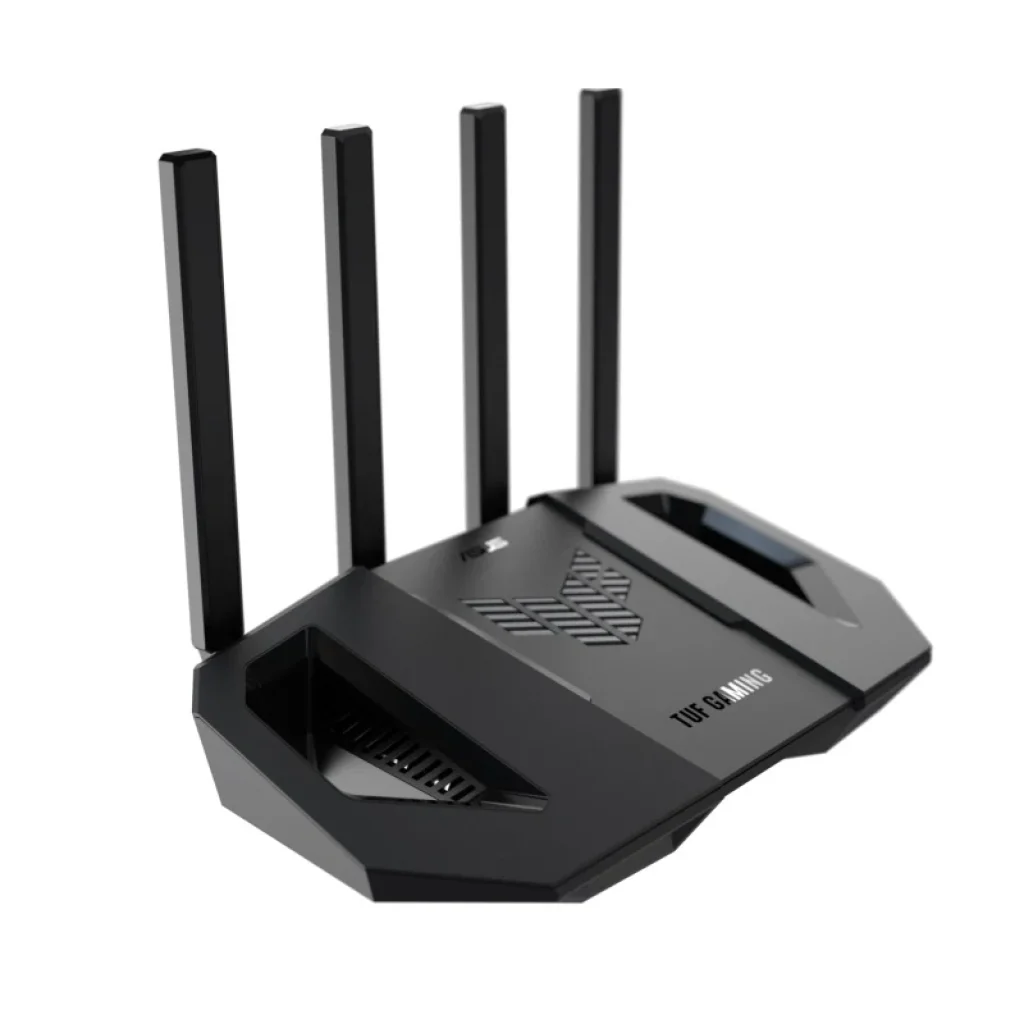 Бездротовий маршрутизатор Asus TUF Gaming BE3600 (TUF-BE3600) (90IG0900-MO9C00) (WiFi7, BE 3600, Broadcom SoC, 1x2.5GE WAN, 4xGE LAN, USB 3.2, AiMesh) UA