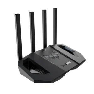 Бездротовий маршрутизатор Asus TUF Gaming BE3600 (TUF-BE3600) (90IG0900-MO9C00) (WiFi7, BE 3600, Broadcom SoC, 1x2.5GE WAN, 4xGE LAN, USB 3.2, AiMesh) UA