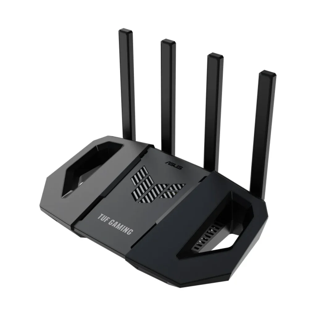 Бездротовий маршрутизатор Asus TUF Gaming BE3600 (TUF-BE3600) (90IG0900-MO9C00) (WiFi7, BE 3600, Broadcom SoC, 1x2.5GE WAN, 4xGE LAN, USB 3.2, AiMesh) UA