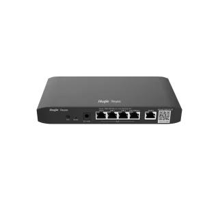 Маршрутизатор Ruijie Reyee RG-EG105G-P V3 (1xGE WAN, 1xGE WAN/LAN, 3xGE LAN, Ruijie Cloud, PoE 54W)