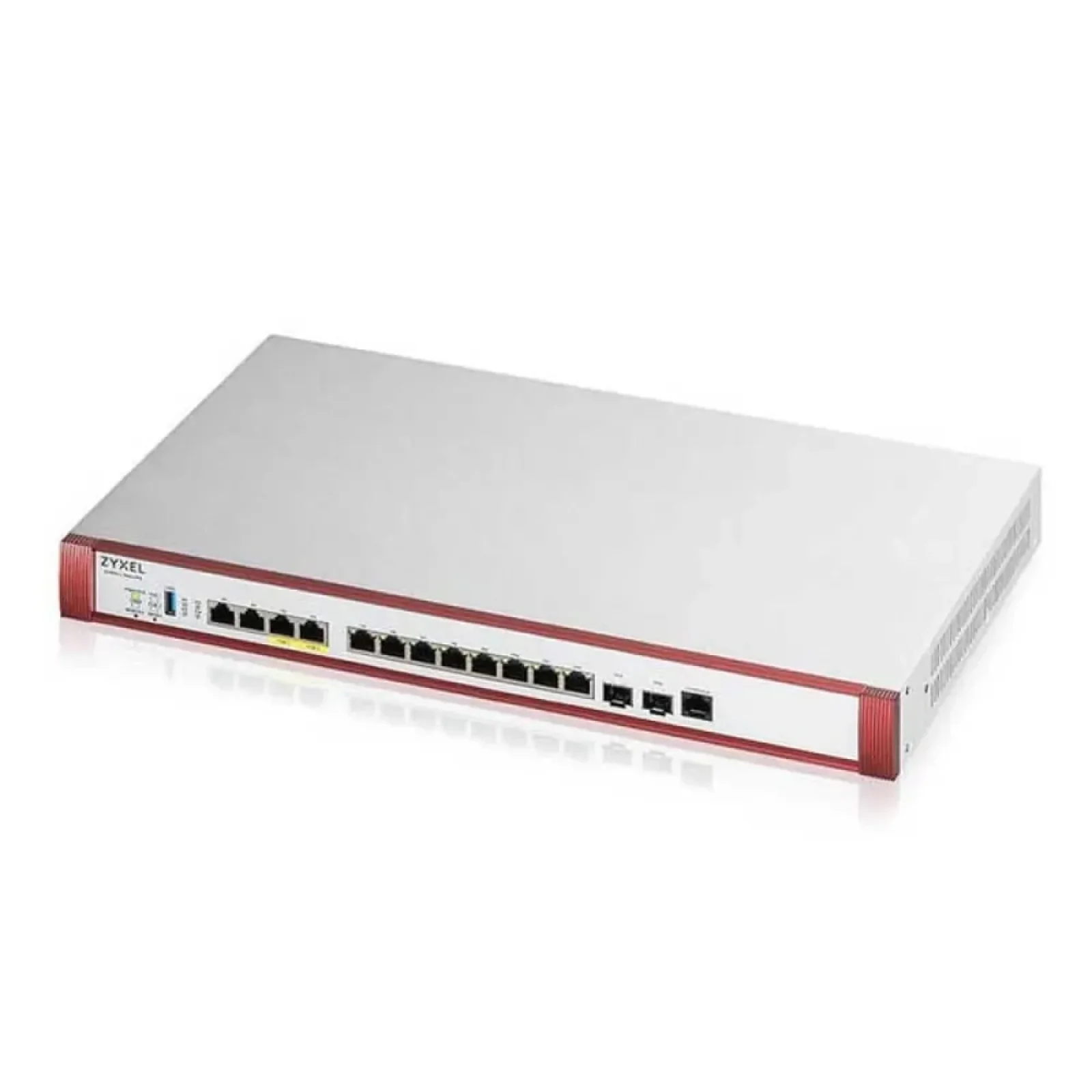 Міжмережевий екран ZYXEL USG FLEX 700H (USGFLEX700H-EU0102F) (2x10GE PoE+ WAN/LAN, 2x2,5GE WAN/LAN, 8xGE WAN/LAN, 1хUSB3.0, 2xSFP+, Sandbox и Botnet Filter, з підпискою Gold на 1 рік (повний UTM-функціонал, SecuReporter) UA