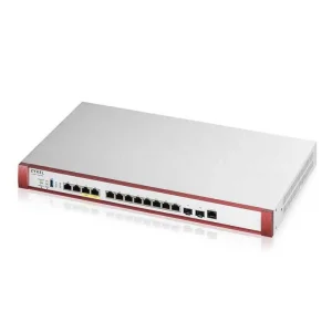 Міжмережевий екран ZYXEL USG FLEX 700H (USGFLEX700H-EU0102F) (2x10GE PoE+ WAN/LAN, 2x2,5GE WAN/LAN, 8xGE WAN/LAN, 1хUSB3.0, 2xSFP+, Sandbox и Botnet Filter, з підпискою Gold на 1 рік (повний UTM-функціонал, SecuReporter) UA