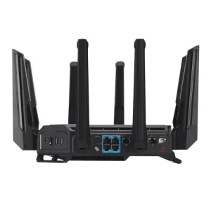 Бездротовий маршрутизатор Asus ROG Rapture GT-BE19000 (90IG0850-MO9A0V) (WiFi7, BE19000, 2.4G-4x4, 5G-4x4, 6G-4x4 1x10GE WAN, 1x2.5GE WAN, 1x10GE LAN, 3x2.5GE LAN, 1xGE LAN, 1xUSB3.2, 1xUSB 2.0, AiMesh) UA