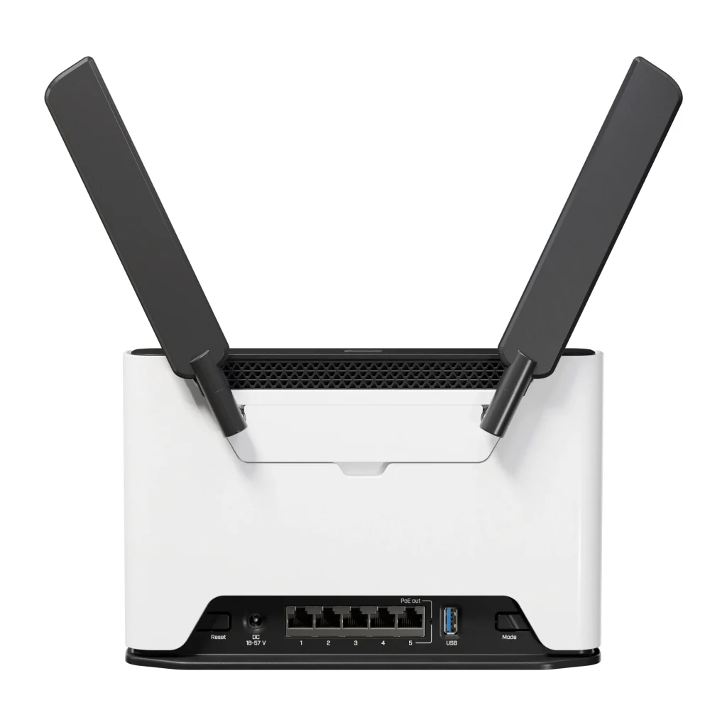 Бездротовий маршрутизатор MikroTik Chateau PRO ax (H53UiG-5HaxQ2HaxQ) (5xGE, 1x1G PoE-out) UA