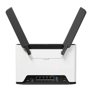 Бездротовий маршрутизатор MikroTik Chateau PRO ax (H53UiG-5HaxQ2HaxQ) (5xGE, 1x1G PoE-out) UA